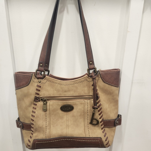 b.o.c. Tan and Brown Shoulder Bag - Picture 5 of 5